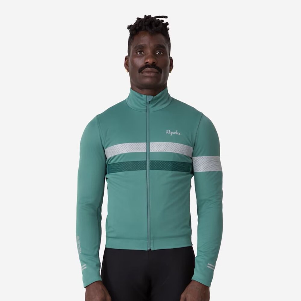 Men's Brevet LS Jersey (Grey Blue/Mushroom) Size Small - NWT